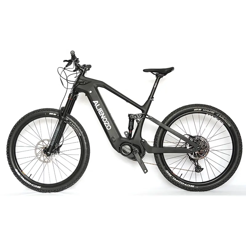 2024 hot selling full suspension mountain bike e-bike 29inch mid motor vapour full suspension emtb bafang ultra 500w