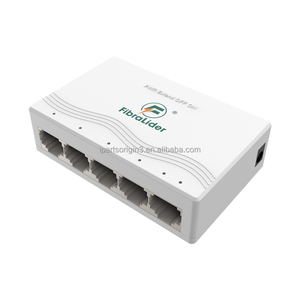 Interruttore di rete a 5 porte 10/100Mbps Ethernet adattatore veloce RJ45 Ethernet Switcher LAN Switching Hub - Product Image 1