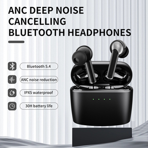 Earbuds điều khiển cảm ứng không dây 3D stereo 3D tai nghe thể thao chơi game chạy không thấm nước hiển thị kỹ thuật số - Product Image 3