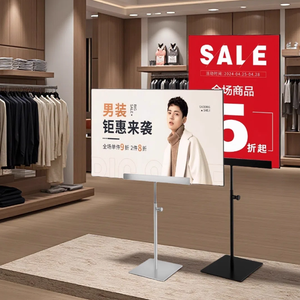 Có thể điều chỉnh chiều cao dọc ngang hiển thị hai mặt Poster đứng bảng Top A3 A4 A5 khung dấu hiệu chủ - Product Image 6