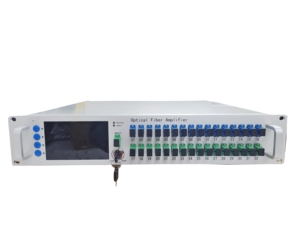 Yatai 1550nm CATV GEPON WDM SC Fiber Optic <strong>Amplifier</strong> 16*22dbm FTTH with 16 <strong>Input</strong> <strong>and</strong> 22 <strong>Output</strong> Optical WDM EDFA with SC Ports - Product Image 2