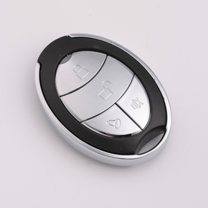 Mavi ışık ile 433MHz kablosuz araba uzaktan kumandalı anahtar araba Alarm kutusu haddeleme kodu plastik donanım RF uzaktan donanım içerir - Product Image 5