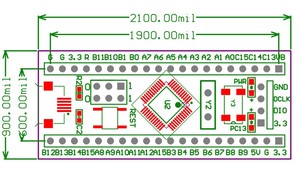 STM32F103C8T6 System platinen modul STM32 MCU Core Development Board - Product Image 5