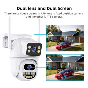 Icsee 6MP4Kデュアルレンズ5Xヒューマントラッキング双方向オーディオセキュリティワイヤレス屋外CctvワイヤレスWifiIpスマートPtzカメラ - Product Image 3
