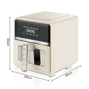5L Digital LCD Display Friteuse a air Air Fryer Oven With Rotisserie <strong>Timer</strong> <strong>and</strong> <strong>Temperature</strong> <strong>Control</strong> Double Glass Door - Product Image 2