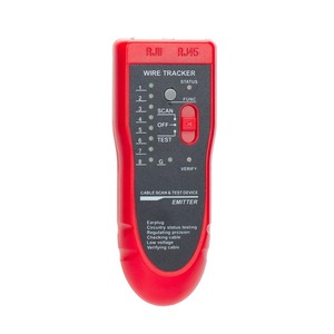 Instrumento de prueba de detector multifuncional RJ45 RJ11, buscador de línea de red y rastreador de cables para cables LAN de fibra óptica - Product Image 3