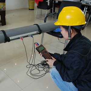 น้ำไหลเมตรDN20-6000mmแบบพกพาDigital MeterมือถือCLAMP Ultrasonic flowmeter - Product Image 4