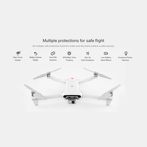 Son FIMI X8 SE 2022 V2 Drone 3-axis Gimbal 4K kamera ile 10KM FPV GPS Quadcopter 35mins uçuş süresi RC helikopter RTF - Product Image 6