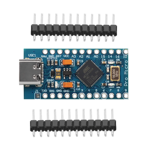 Modul Pro Micro ATmega32U4 Typ C 5V 16MHz Ersetzen Sie ATmega328 für Pro Mini durch 2-reihigen Pin-Header für Leonardo USB-Schnitts telle