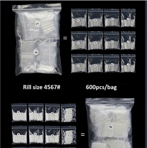 ปลายเล็บปลอมสำหรับ4567ปลายเล็บขนาด600ชิ้นปลายเล็บอะคริลิกขนาด XXL - Product Image 3