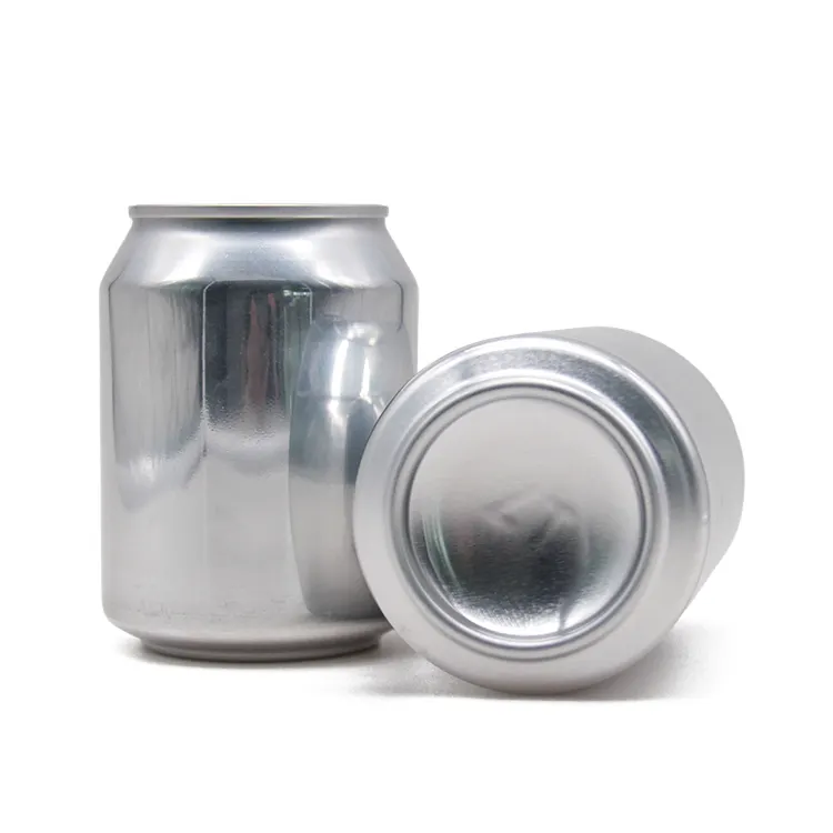 Lata de aluminio vacía para bebidas y cerveza, tapa de alta calidad fácil de abrir, 300ml, 500ml, grado alimenticio, venta al por mayor