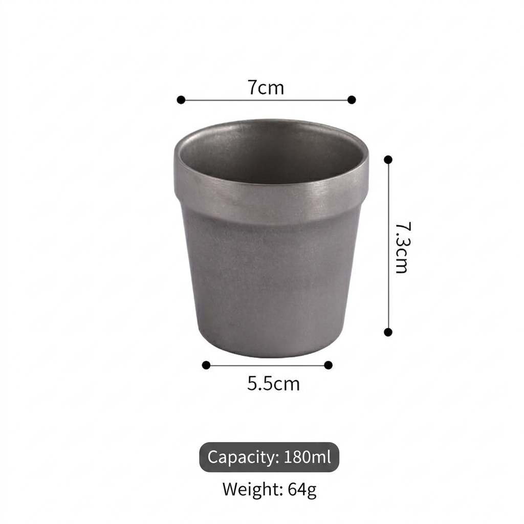 Retro 304 cup 180ml-step