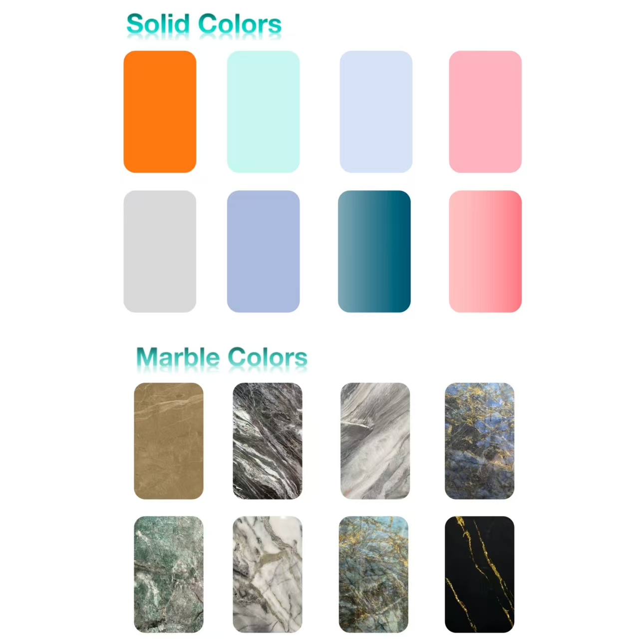 couleurs personnalisées