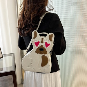 2024 köpek şekilli kızlar sevimli Crossbody çanta moda kadın sırt çantası rahat kadın omuz çantaları - Product Image 1