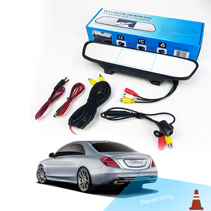 <strong>LCD</strong> <strong>Display</strong> Color Car Monitor Car Backup Reversing Camera Central Control Rearview Mirror Car <strong>Reverse</strong> Camera - Product Image 1