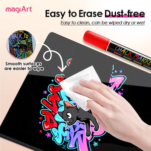 Phấn đánh dấu với đục tip tan trong nước phấn lỏng bút bảng đen xóa ướt chữ viết tay bụi miễn phí bảng trắng đánh dấu - Product Image 3