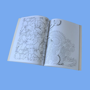 制造商定制设计个性惊人的绘画书素描本成人着色书 - Product Image 4