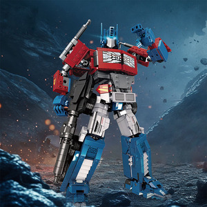 928pcs Educational <strong>Building</strong> Block Set Plastic DIY <strong>Robot</strong> Model Toy for Unisex Kids Aged 5-7 Puzzle <strong>Game</strong> and Puzzle - Product Image 4