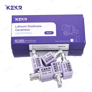 Kekr nha khoa Lithium Disilicate C14 sirona chairside phục hồi thẩm mỹ phòng thí nghiệm Nha Khoa Vật liệu thủy tinh gốm sứ khối - Product Image 4