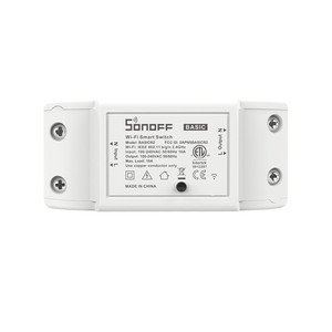 SONOFF בסיסי חכם בית אוטומציה DIY אינטליגנטי <span class=keywords><strong>Wifi</strong></span> אלחוטי שלט רחוק אוניברסלי ממסר מודול אור כוח מיני מתג - Product Image 4