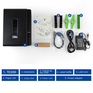 أرخص طابعة ملصقات TSC TE200 Te244 Te300 ، طباعة النقل الحراري ، طباعة ذاتية اللصق - Product Image 6