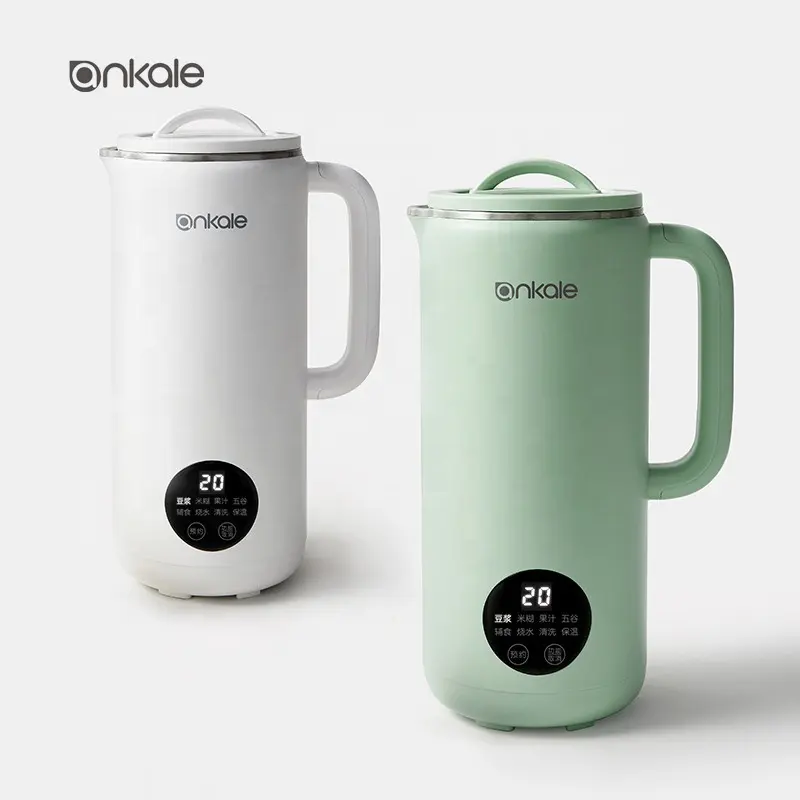 Ankale 800ml Máquina para hacer leche de nueces casera Máquina automática para cocinar nueces Leche de almendras Licuadora de alimentos fríos y calientes