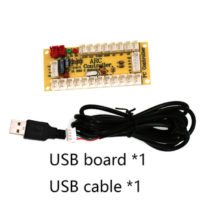 Лидер продаж, 1-плеер, джойстик-контроллеры USB-кодера с нулевой задержкой, аркада для JAMMA MAME Raspberry для оптовиков, кукольные машины - Product Image 5