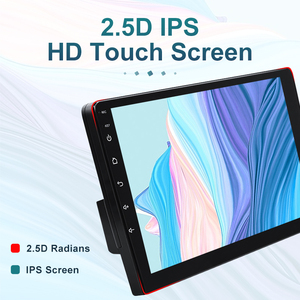 2din אנדרואיד 11 ts7 360 פנורמה רדיו מכונית 9/10 אינץ 'מארח אוניברסלי ניווט וידאו מולטימדיה עבור לאדה היונדאי סוזוקי
