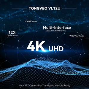 Лидер продаж, камера для видеоконференции 4K 12X NDI PoE HDM1 IP USB3.0 - Product Image 3