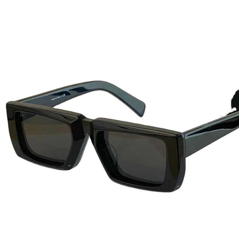 Gafas de sol de alta calidad para hombre y mujer, lentes de sol unisex de estilo Retro, con marco completo, Anti-UV