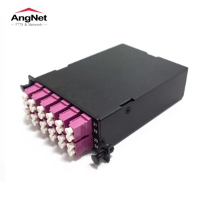 Módulo de casete de fibra óptica MPO/MTP 12/24 Core OM3/OM4 LC a módulo de panel de conexión MPO - Product Image 5