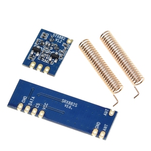 TZT 433MHz 100 Meter Funkmodul-Kit ASK-Sender STX882 ASK-Empfänger SRX882 2-teilige Kupfer feder antenne für Arduino