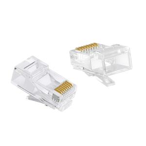 Prezzo di fabbrica spina 8 p8c RJ45 connettore migliore marca rj45 connettori Cat5 Cat6 per la rete di connessione - Product Image 5