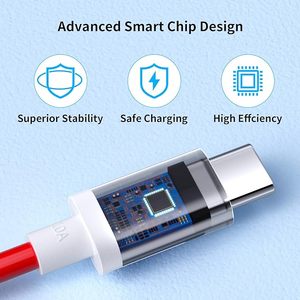 PD สายชาร์จเร็ว supervooc 65W สำหรับ OnePlus Ace 12 11 10T 9 8T 7T Pro USB C เพื่อชาร์จสายเคเบิลแบบ C 6T 5T - Product Image 6