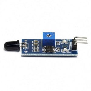 LM393 4 Pin sensore di rilevamento della fiamma modulo F e rilevatore ricevitore a infrarossi modulo per Robot Smart Car Kit