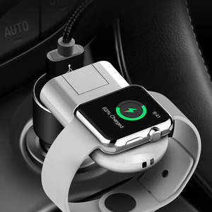 2025 yeni varış Ultra kompakt akıllı saat şarj cihazı | Apple Watch & Galaxy Watch için ayarlanabilir açı yuvası, kablosuz tasarım - Product Image 2