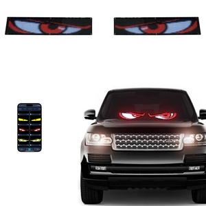 Personalizzabile Devil Eyes programmabile a scorrimento lavagna a LED pieghevole modulo messaggio di controllo APP Mobile - Product Image 5