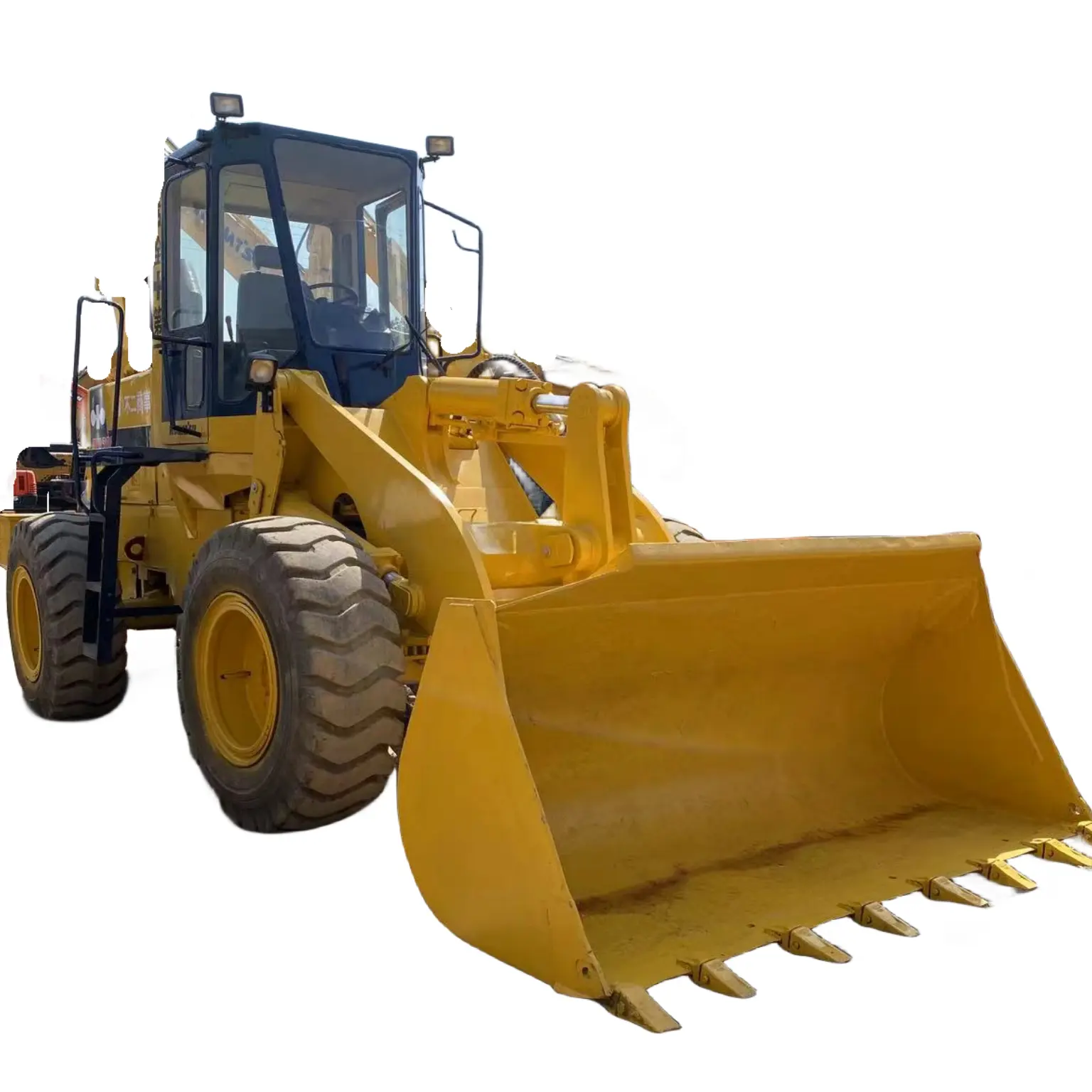 รถตักล้อยาง KOMATSU WA300 มือสองจากญี่ปุ่นราคาถูกเครื่องจักรขนย้ายดินรถตักหน้าตักหน้าตักประสิทธิภาพดีในการขายร้อน