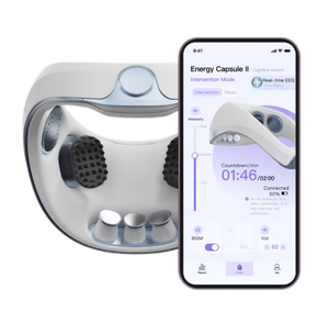 Professional TDCS Brain Stimulation Smart Wearable Attention Improvement Energy Boosting EEG Detection for <strong>Parkinson's</strong> - Product Image 2