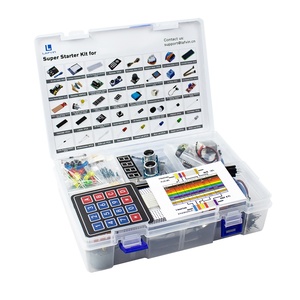 LAFVIN Super Starter Kit include atmega328p r3 , Breadboard , SG90 , 1602 IIC, ponticello con Tutorial per Arduino UNO SET