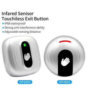 Interruttore a pulsante intelligente Wifi senza tocco a infrarossi sensore Touchless pulsante di rilascio della porta interruttore di controllo di accesso pulsante di uscita - Product Image 3