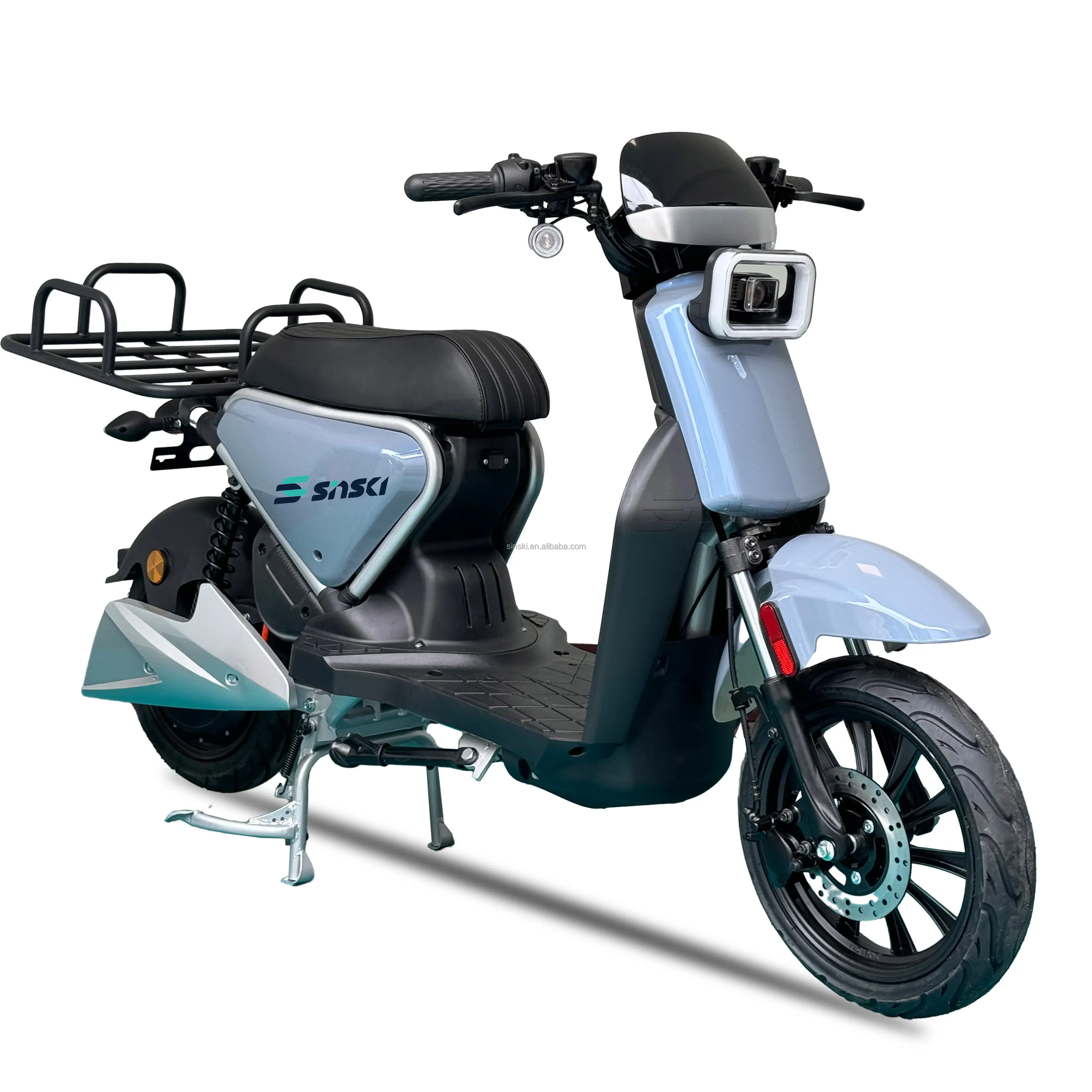 Customize CKD SKD 2000W 50km/h max speed 60v 72v lead acid battery 2 wheel electric adult moped Cargo electric scooter