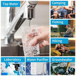 High Accuracy 6-in-1TOC COD TDS EC UV275 Temp Sensitive Probe Four-color Display ABS Monitor Water Quality Tester for Drinking - Product Image 5