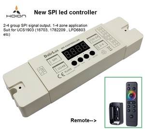 DC12-24V UCS1903 WS2811 TM16703 SPI01 RGB IC indirizzabile digitale 1-4 zone Dream color Pixel LED Controller - Product Image 2