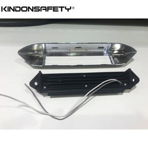באיכות <span class=keywords><strong>hight</strong></span> 8 אינץ 'הוביל אור סצנה סוכך אור עם דיור שחור או כרומת עבור תא מחסה בקתת מנוע