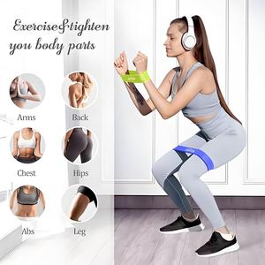 Exercício Resistência <span class=keywords><strong>Loop</strong></span> Bands Para Pernas Butt Arms Yoga Fitness Pilates