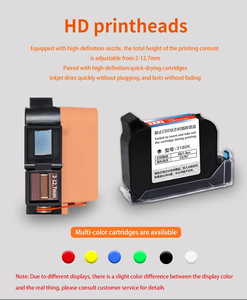 Perfect Laser Color Label Printer Handheld Mini Small Inkjet Date Batch Bar <strong>Code</strong> Printing Machine for Paper Thermal - Product Image 2