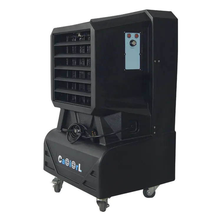 12 "300mm workshop industrial portátil, ventilador refrigerador de ar com tanque de água, evaporativo ar condicionado