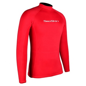 Seaskin男士长袖防晒<span class=keywords><strong>UPF</strong></span> <span class=keywords><strong>50</strong></span> + 泳衣Rashguard