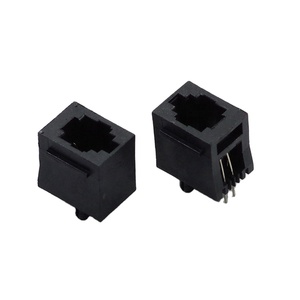 Jack modüler konnektör 4p4c 6p6c rj11 rj12 rj14 rj25 jak soketi - Product Image 1